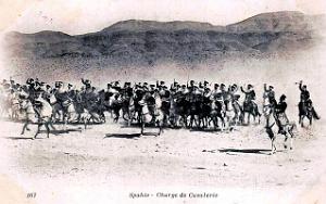 Algerie - Spahis - Charge de Cavalerie